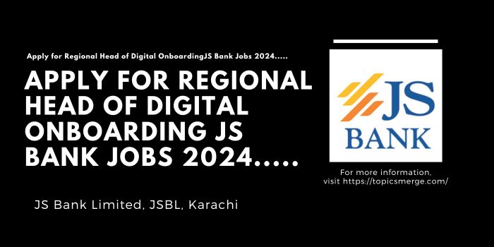 JS Bank Jobs 2024